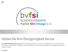 Tablet Screenshot of bvfsi.de